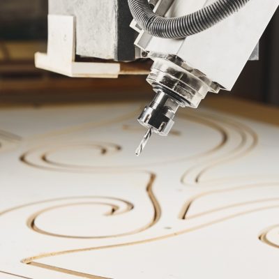 CNC Router Closeup
