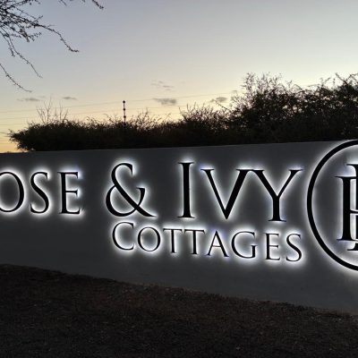 Rose & Ivy Cottages - Black I-Bond Cutout Illinination (6)