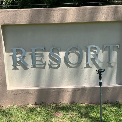 Tshipise Forever Resort - I-Bond cut out letters (4)
